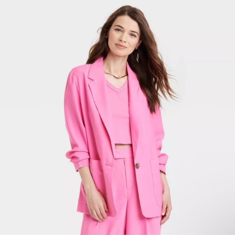 A New Day Women's Relaxed Fit Spring Blazer S-Small